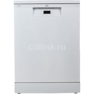 Посудомоечная машина Beko BDFN15422W, полноразмерная, напольная, 59.8см, загрузка 14 комплектов, белая