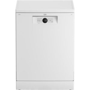 Посудомоечная машина Beko BDFN26422W, полноразмерная, напольная, 59.8см, загрузка 14 комплектов, белая