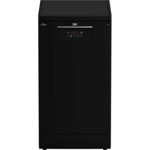Посудомоечная машина Beko BDFS15020B, узкая, напольная, 44.8см, загрузка 10 комплектов, черный