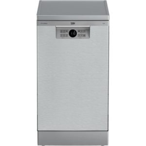 Посудомоечная машина Beko BDFS26130XQ, узкая, напольная, 44.8см, загрузка 11 комплектов, нержавеющая сталь