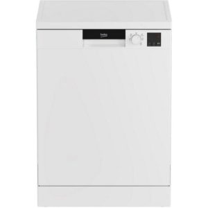 Посудомоечная машина Beko DVN053R01W, полноразмерная, напольная, 59.8см, загрузка 13 комплектов, белая
