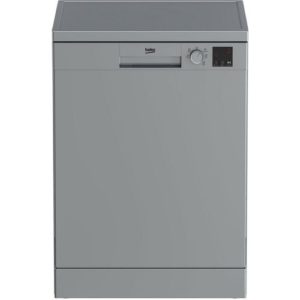 Посудомоечная машина Beko DVN053WR01S, полноразмерная, напольная, 59.8см, загрузка 13 комплектов, серебристая