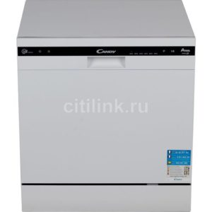 Посудомоечная машина Candy CDCP 8/Е-07, компактная, настольная, 55см, загрузка 8 комплектов, белая [32000980]