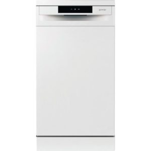Посудомоечная машина Gorenje GS520E15W, узкая, напольная, 44.8см, загрузка 9 комплектов, белая