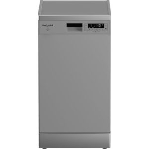 Посудомоечная машина Hotpoint-Ariston HFS 1C57 S, узкая, напольная, 44.8см, загрузка 10 комплектов, серебристая [869894600020]