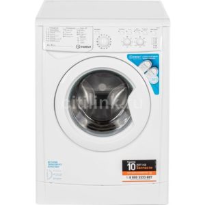 Стиральная машина Indesit EcoTime IWC 6105 (CIS), с фронтальной загрузкой, 6кг, 1000об/мин