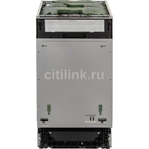 Встраиваемая посудомоечная машина Candy CDIH 1L949-08, узкая, ширина 44.8см, полновстраиваемая, загрузка 9 комплектов