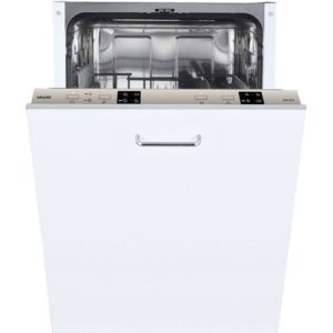 Встраиваемая посудомоечная машина GRAUDE VGE 45.0, узкая, ширина 44.8см, полновстраиваемая, загрузка 9 комплектов