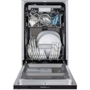 Встраиваемая посудомоечная машина HOMSAIR DW47M, ширина 44.8см, полновстраиваемая, загрузка 10 комплектов