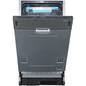 Встраиваемая посудомоечная машина Korting KDI 45980, узкая, ширина 44.8см, полновстраиваемая, загрузка 10 комплектов