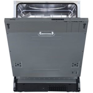 Встраиваемая посудомоечная машина Korting KDI 60110, полноразмерная, ширина 59.8см, полновстраиваемая, загрузка 13 комплектов