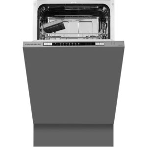 Встраиваемая посудомоечная машина KUPPERSBERG GSM 4572, узкая, ширина 45см, полновстраиваемая, загрузка 9 комплектов