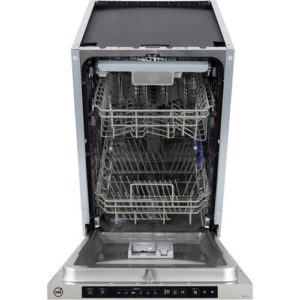 Встраиваемая посудомоечная машина MBS DW-451, узкая, ширина 44.8см, полновстраиваемая, загрузка 10 комплектов