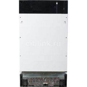 Встраиваемая посудомоечная машина SCANDILUX DWB 4413B3, узкая, ширина 45см, полновстраиваемая, загрузка 10 комплектов