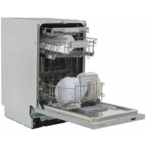 Встраиваемая посудомоечная машина SCHAUB LORENZ SLG VI4510, узкая, ширина 44.8см, полновстраиваемая, загрузка 11 комплектов [slg00000002]