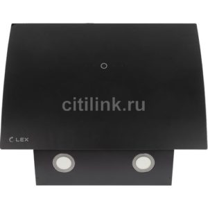 Вытяжка каминная LEX Plaza GS 600 BL, черный, сенсорное управление [chti000365]