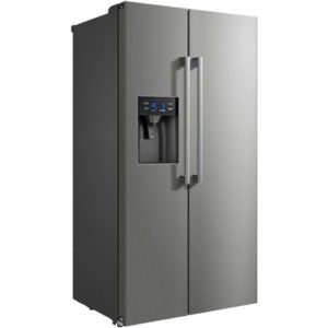 Холодильник двухкамерный Бирюса SBS 573 I No Frost, Side by Side, нержавеющая сталь