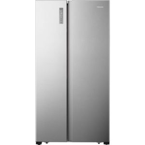 Холодильник двухкамерный Hisense RS677N4AC1 No Frost Plus, Side by Side, нержавеющая сталь