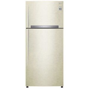 Холодильник двухкамерный LG GN-H702HEHU Total No Frost, инверторный бежевый