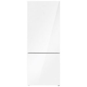 Холодильник двухкамерный MAUNFELD MFF1857NFW No Frost, инверторный белый