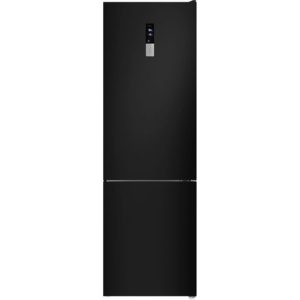 Холодильник двухкамерный MAUNFELD MFF200NFBE Total No Frost, черный