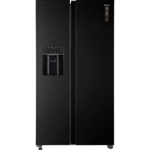 Холодильник двухкамерный WEISSGAUFF Premium WSBS 697 NFBX Inverter Ice Maker No Frost, Side by Side, инверторный черный