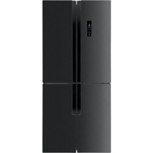 Холодильник трехкамерный MAUNFELD MFF181NFSB No Frost, инверторный черный