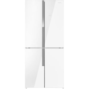 Холодильник трехкамерный MAUNFELD MFF182NFWE Total No Frost, инверторный белый