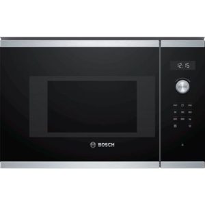 Микроволновая печь Bosch BFL524MS0, встраиваемая, 20л, 800Вт, нержавеющая сталь