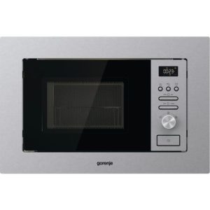 Микроволновая печь Gorenje BM201AG1X, встраиваемая, 20л, 800Вт, нержавеющая сталь