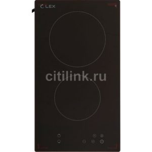 Электрическая варочная панель LEX EVH 320 BL, Hi-Light, независимая, черный