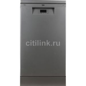 Посудомоечная машина Beko BDFS15020S, узкая, напольная, 44.8см, загрузка 10 комплектов, серебристая [7639408335]