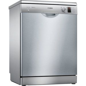 Посудомоечная машина Bosch Serie 2 SMS25AI05E, полноразмерная, напольная, 60см, загрузка 12 комплектов, серебристая