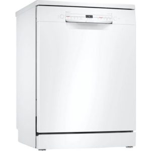 Посудомоечная машина Bosch Serie 2 SMS2ITW04E, полноразмерная, напольная, 60см, загрузка 12 комплектов, белая