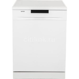 Посудомоечная машина Gorenje GS62040W, полноразмерная, напольная, 60см, загрузка 13 комплектов, белая