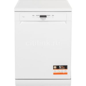 Посудомоечная машина Hotpoint-Ariston HFC 3C26 F, полноразмерная, напольная, 85см, загрузка 14 комплектов, белая [869991605710]