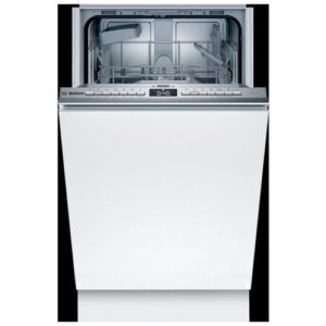 Встраиваемая посудомоечная машина Bosch Serie 4 SPV4HKX45E, узкая, ширина 44.5см, полновстраиваемая, загрузка 9 комплектов