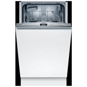 Встраиваемая посудомоечная машина Bosch SPV4EKX29E, узкая, ширина 44.8см, полновстраиваемая, загрузка 9 комплектов