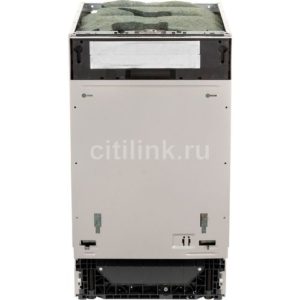 Встраиваемая посудомоечная машина Candy CDIH 2L1047-08, узкая, ширина 44.8см, полновстраиваемая, загрузка 10 комплектов