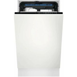 Встраиваемая посудомоечная машина Electrolux KEA13100L, узкая, ширина 44.6см, полновстраиваемая, загрузка 10 комплектов