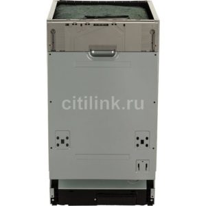 Встраиваемая посудомоечная машина Gorenje GV520E10S, узкая, ширина 44.8см, полновстраиваемая, загрузка 11 комплектов, черный
