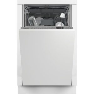 Встраиваемая посудомоечная машина HOTPOINT HIS 2D86 D, узкая, ширина 44.8см, полновстраиваемая, загрузка 11 комплектов
