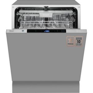 Встраиваемая посудомоечная машина WEISSGAUFF BDW 6150 Touch DC Inverter, полноразмерная, ширина 59.8см, полновстраиваемая, загрузка 14 комплектов, серебристый