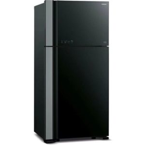 Холодильник двухкамерный Hitachi R-VG610PUC7 GBK инверторный черный