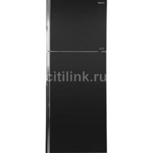 Холодильник двухкамерный Hitachi R-VX470PUC9 BBK инверторный черный бриллиант