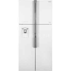 Холодильник двухкамерный Hitachi R-W660PUC7 GPW инверторный белое стекло