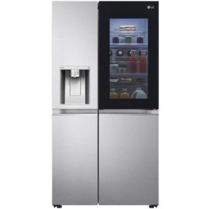 Холодильник двухкамерный LG GC-X257CAEC Side by Side, инверторный черный