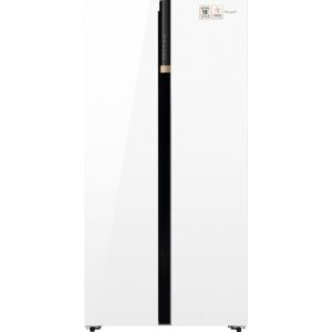 Холодильник двухкамерный WEISSGAUFF Premium Wsbs 590 WG NoFrost Inverter Premium Side by Side, инверторный белый