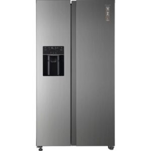Холодильник двухкамерный WEISSGAUFF Premium WSBS 695 NFX Inverter Ice Maker No Frost, Side by Side, инверторный нержавеющая сталь