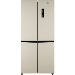 Холодильник двухкамерный WEISSGAUFF WCD 450 Be NoFrost Inverter инверторный бежевый